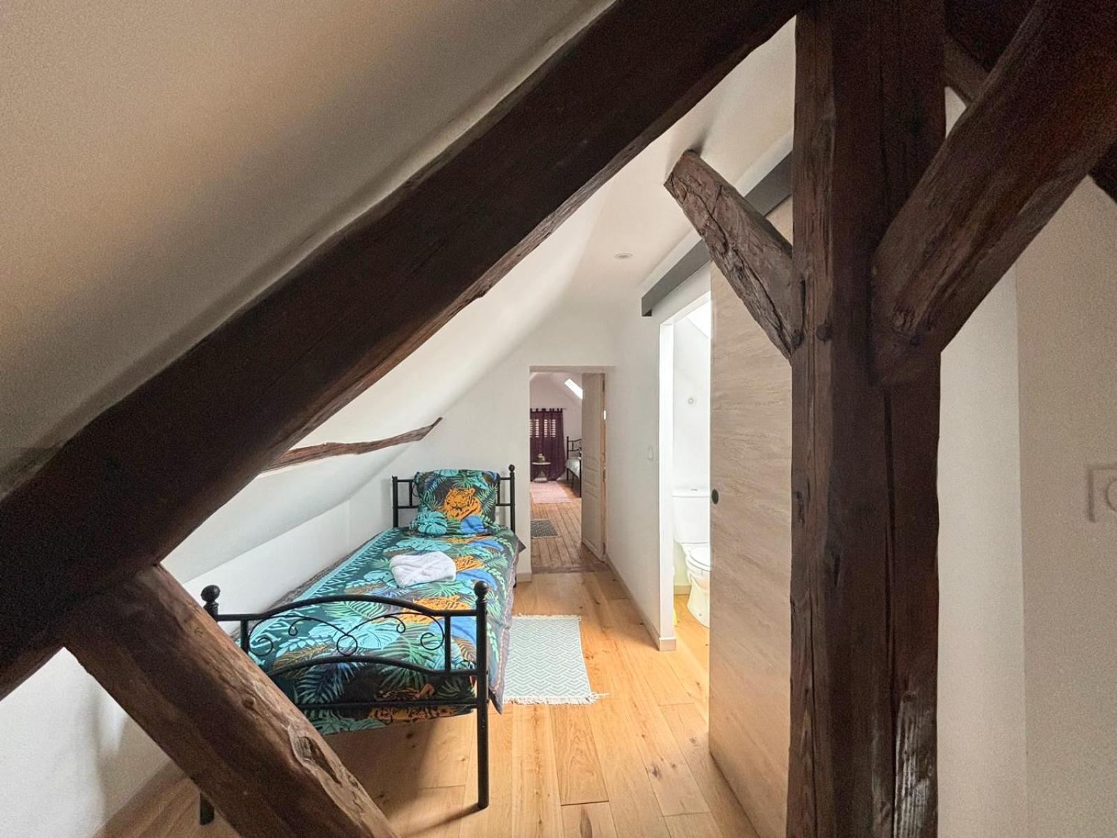 Aube  Maison A La Campagne Pour 7 Pers, Wifi Et Parking מראה חיצוני תמונה